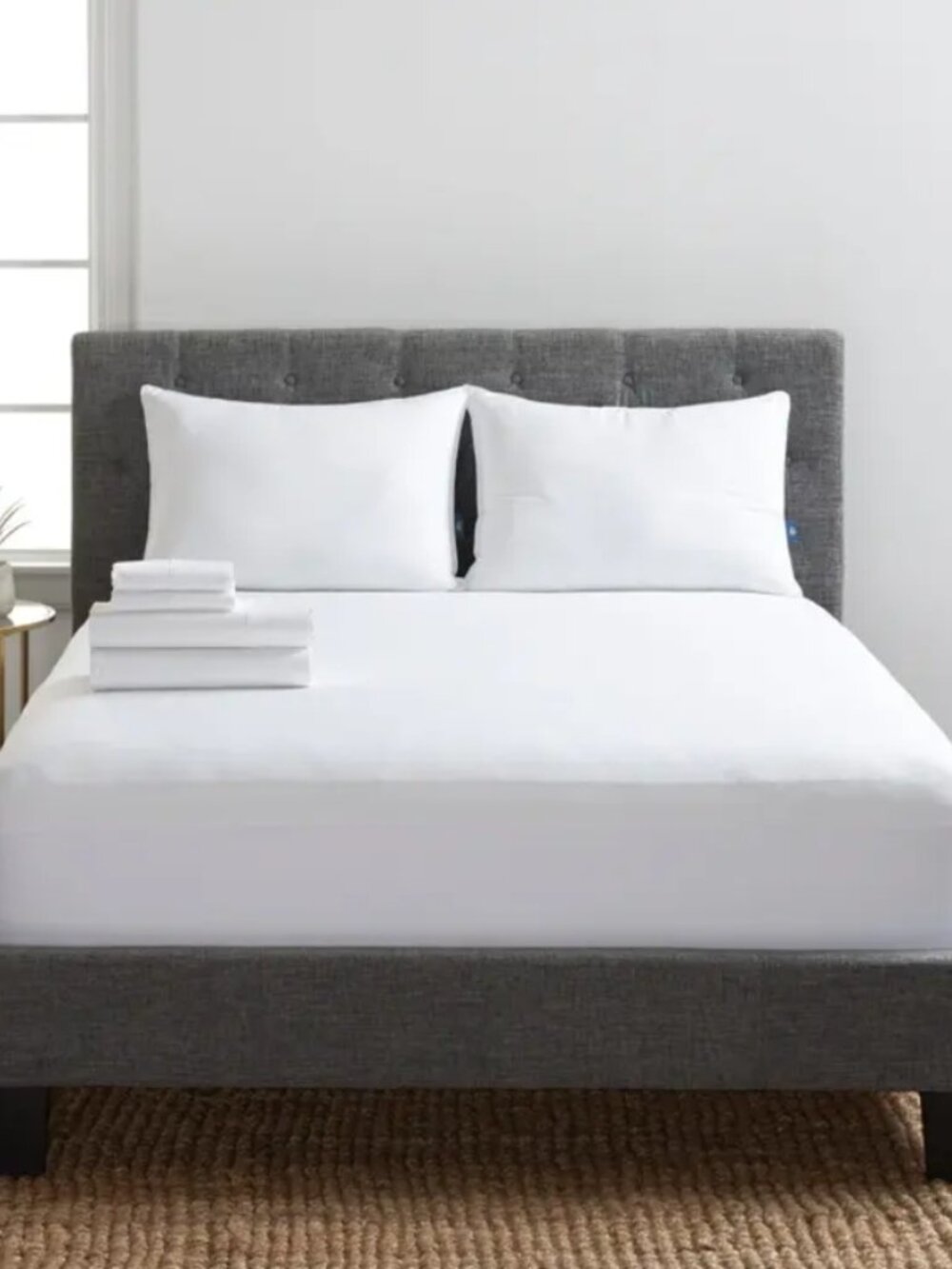 NWT Serta Classic Bedding Bundle: Sheets, Pillows, Mattress Protector (Full) - Picture 7 of 7